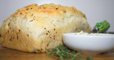 fresh herb bread