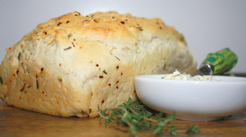 fresh herb bread