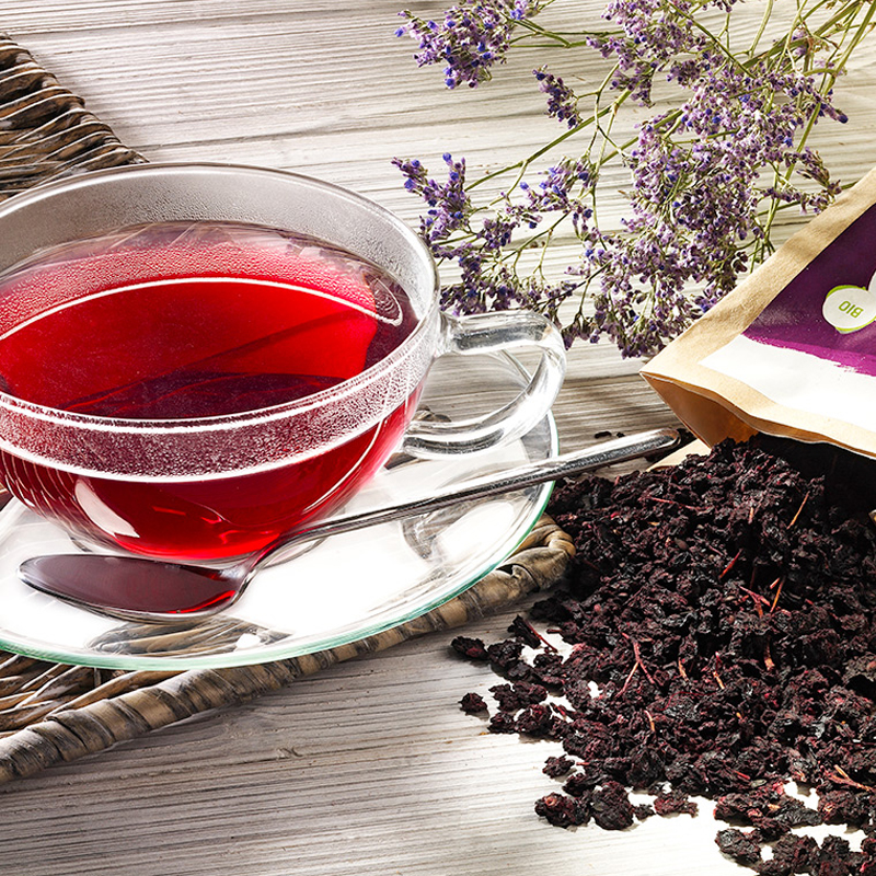 Chokeberry tea