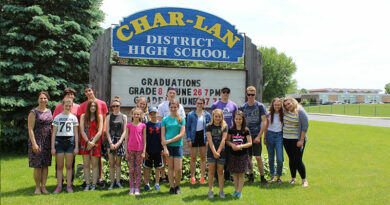 Greening at Char-Lan High School