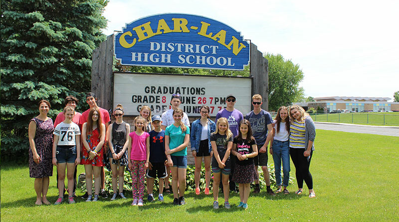 Greening at Char-Lan High School