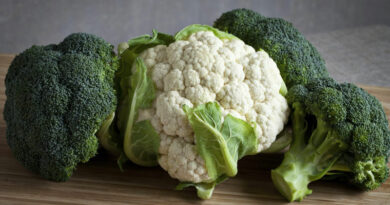 broccoli and cauliflower