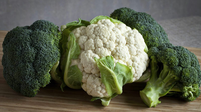 broccoli and cauliflower