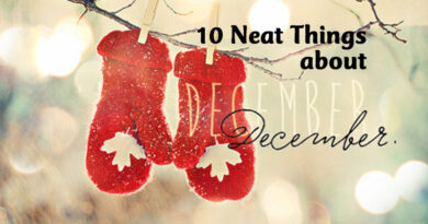 10 neat things about december