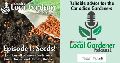 Canada's Local Gardener Podcast Episode 1: seeds