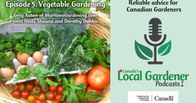 Canada's local gardener podcast episode 5 vegetable gardening