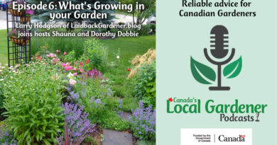 Canada's local gardener podcast episode 6 what's growing in your garden