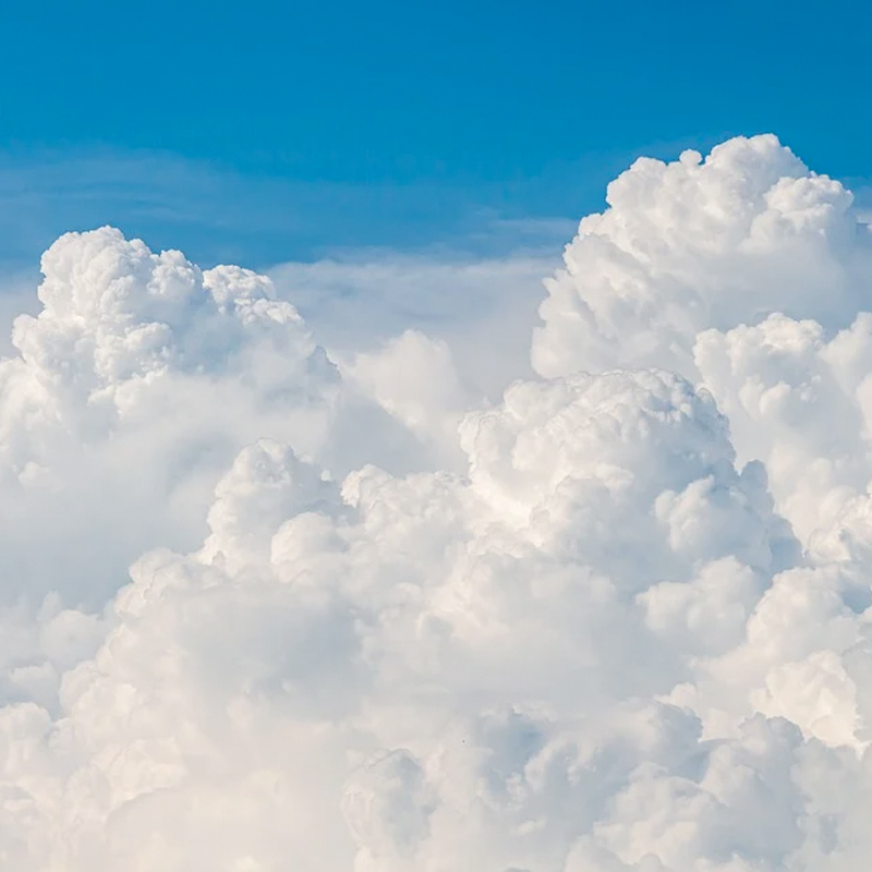 cumulus clouds