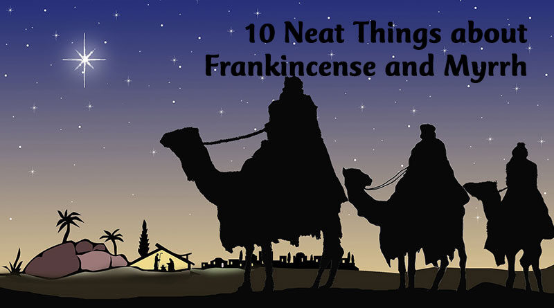 10 neat things about frankincense and myrrh