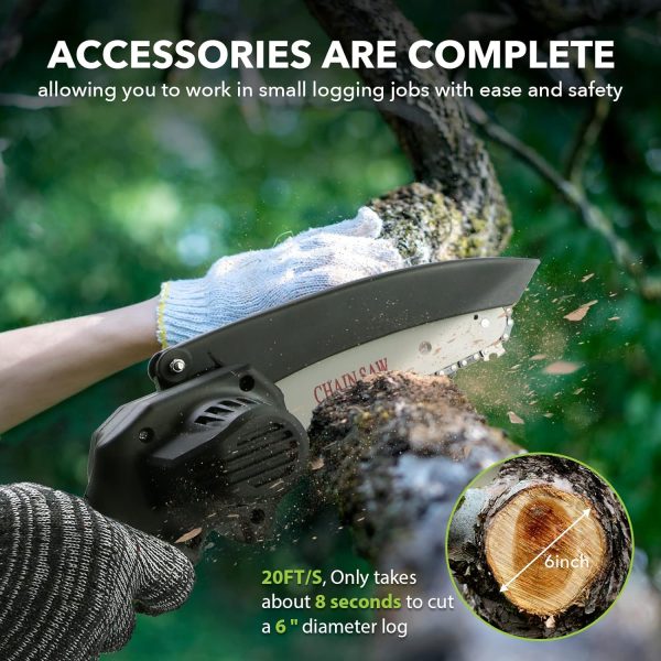 Amazon_Mini Chainsaw 6-Inch